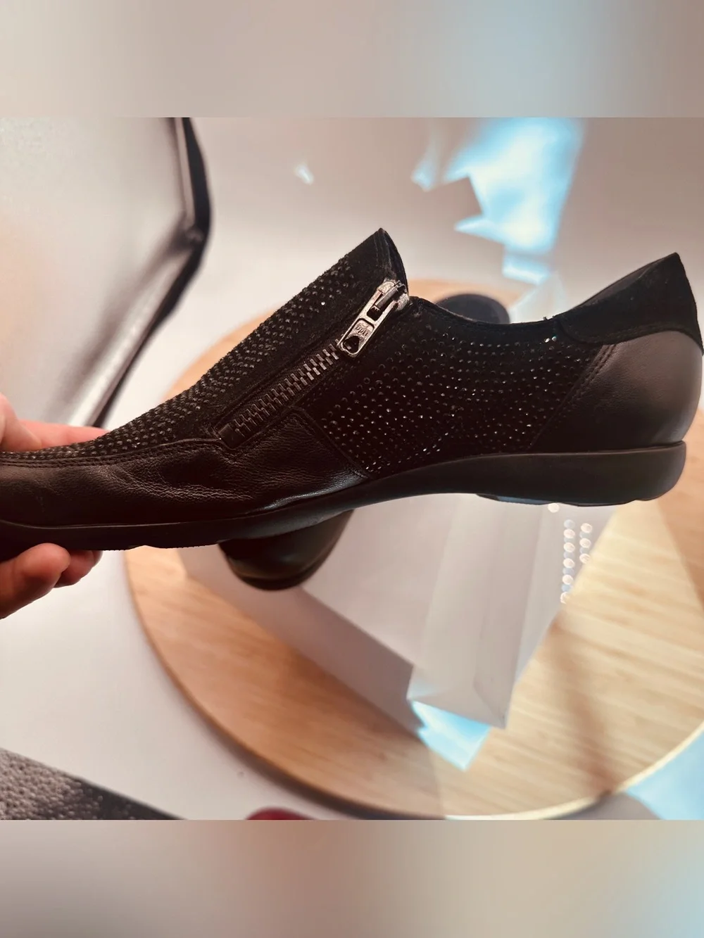 Sesto Meucci sparkly loafers Size 8